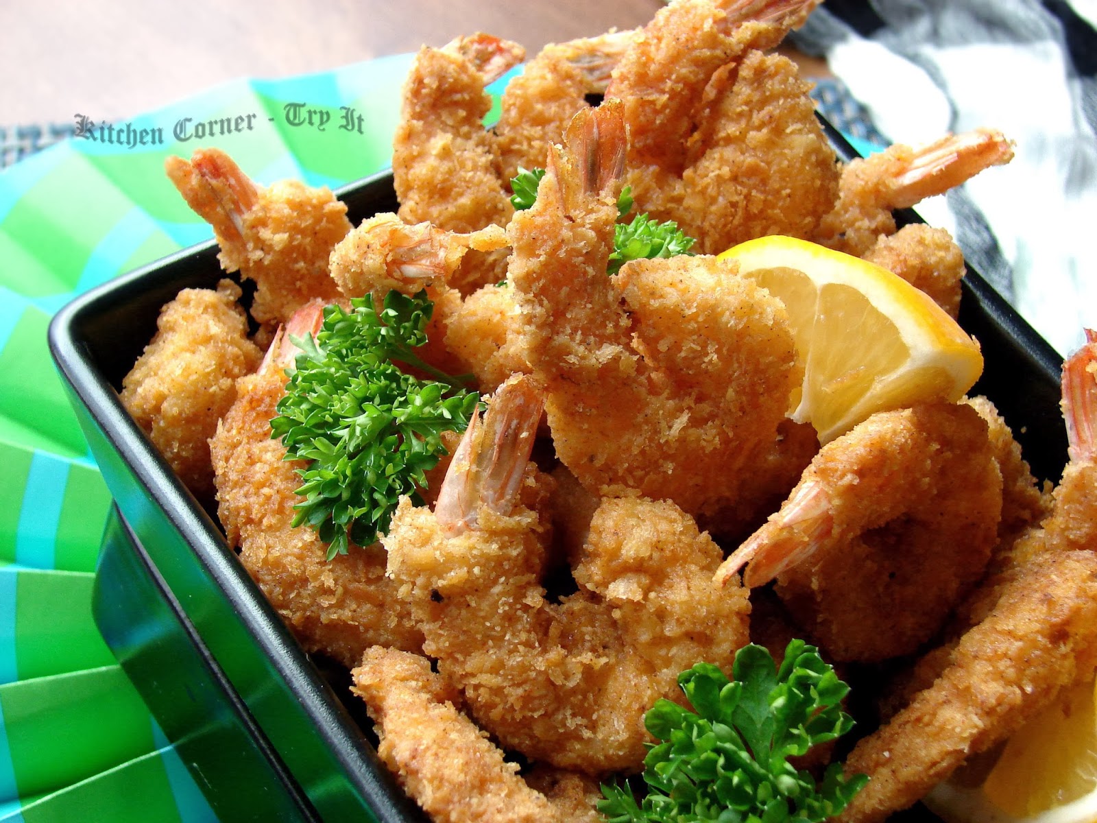 Kitchen CornerTry It Italian Spicy Breaded Shrimp