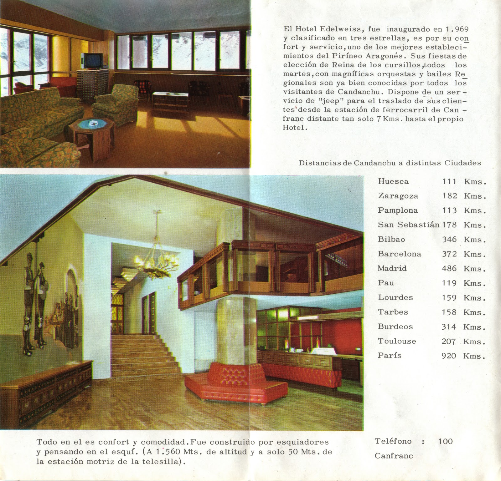 Todo Bizarro: Hotel Edelweiss (Candanchu 70's)