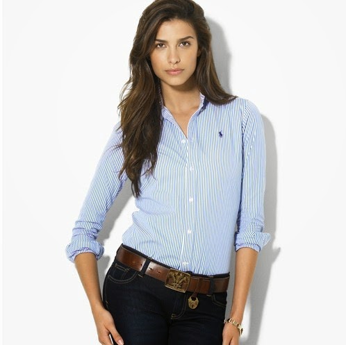 camisa mujer ralph lauren
