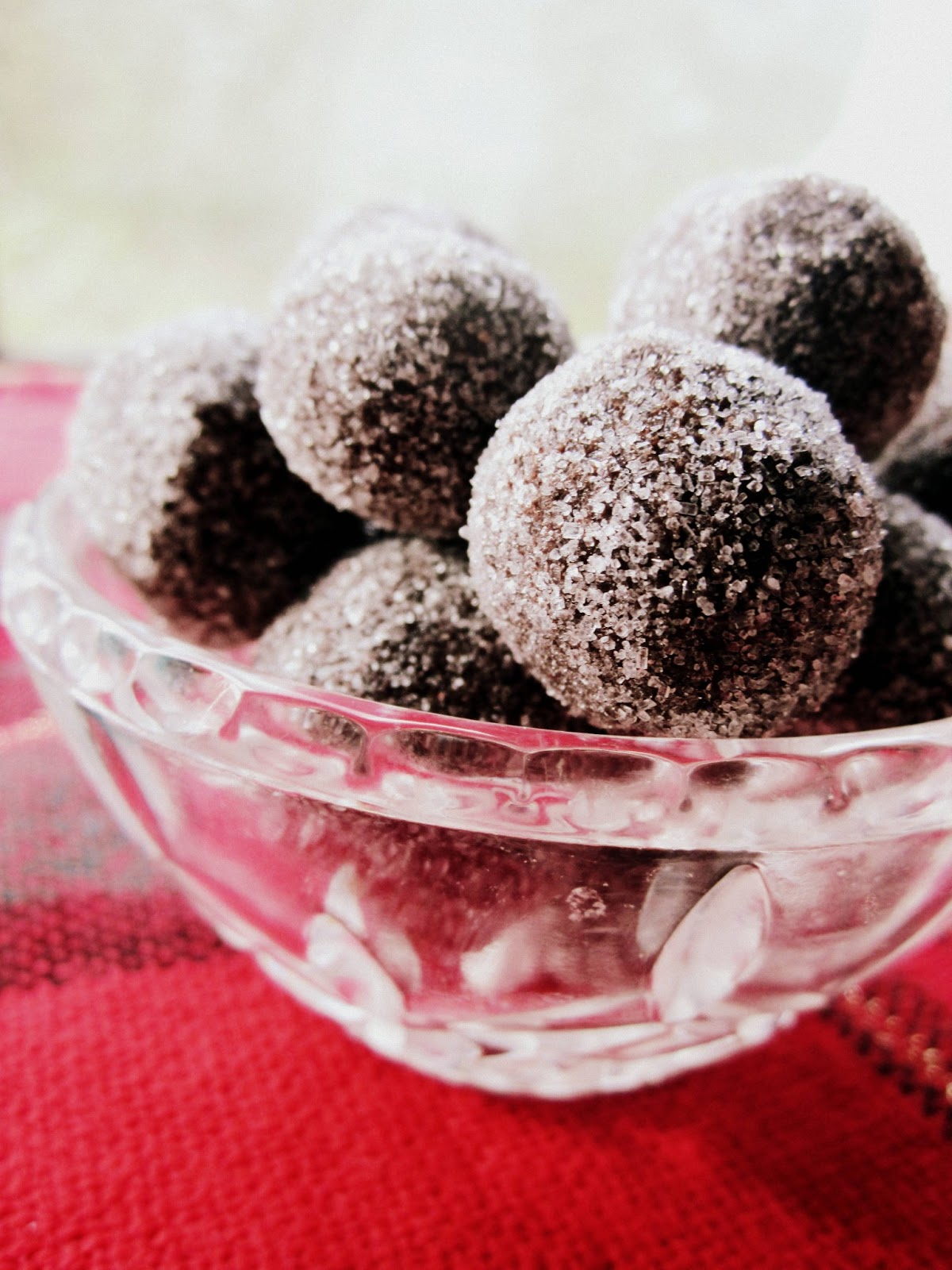 Just A Smidge Melt In Your Mouth Chocolate Rum Balls