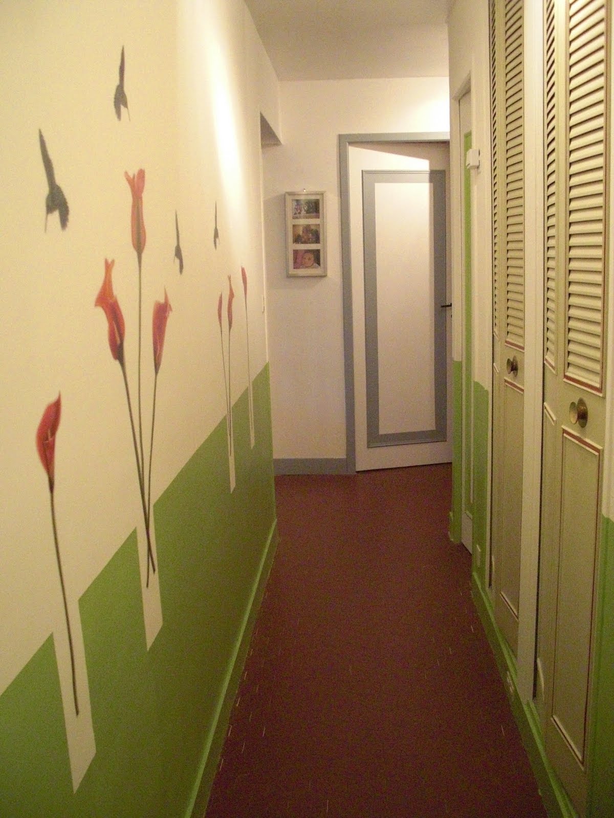 Papier peint couloir