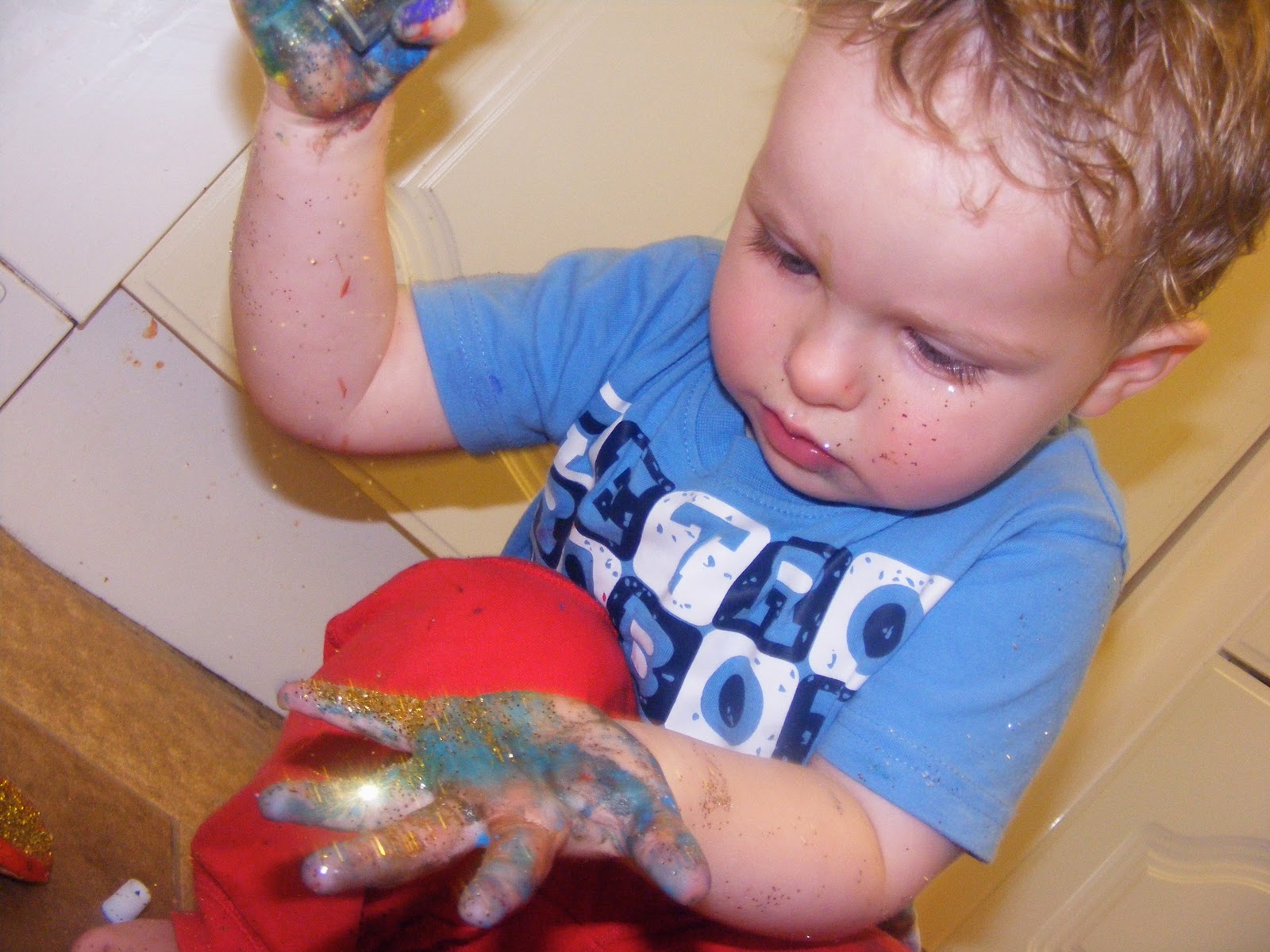 Creative Playhouse Painting Salt Dough