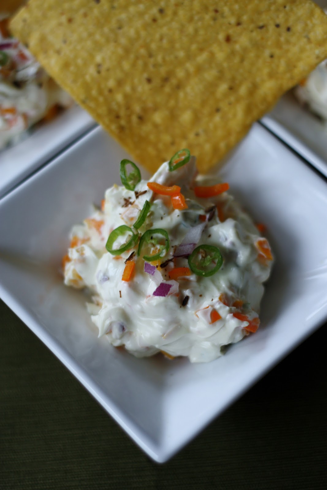 Tiffin Carrier Antic/que's! Spicy Cream Cheese and Cumin Dip