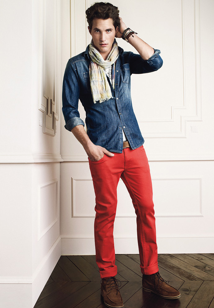 Red Kap Pants: Men's RD70DW Dark Wash 5 Pocket Work Jeans New Arrivals