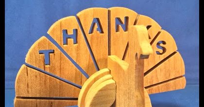 Scrollsaw Workshop: Thanksgiving Turkey Scroll Saw Pattern.