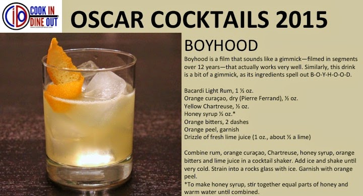 Cook In / Dine Out Oscar Cocktails 2015 Boyhood
