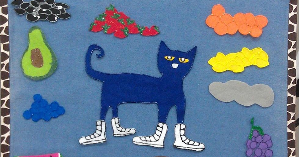 What is Bridget Reading? Flannel Friday Pete the Cat