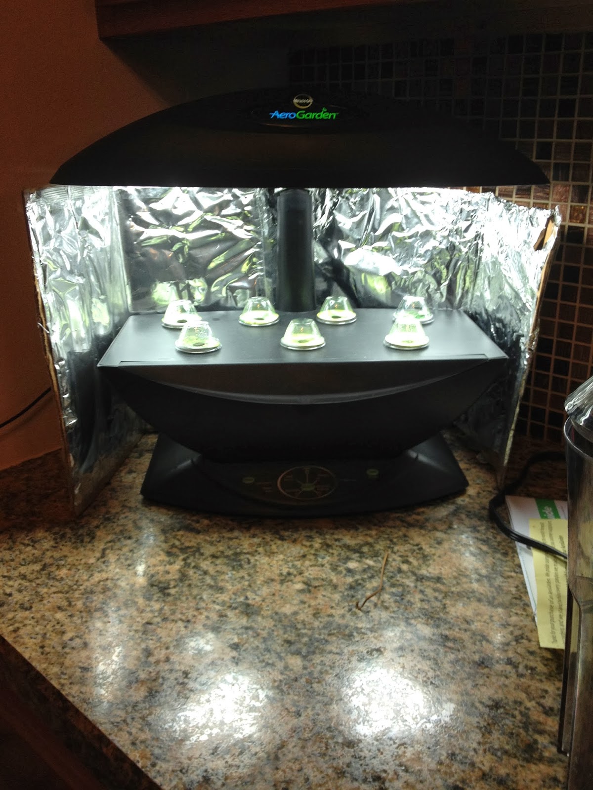 DIY Aerogarden 7 Reflector Power Grow Light Booster