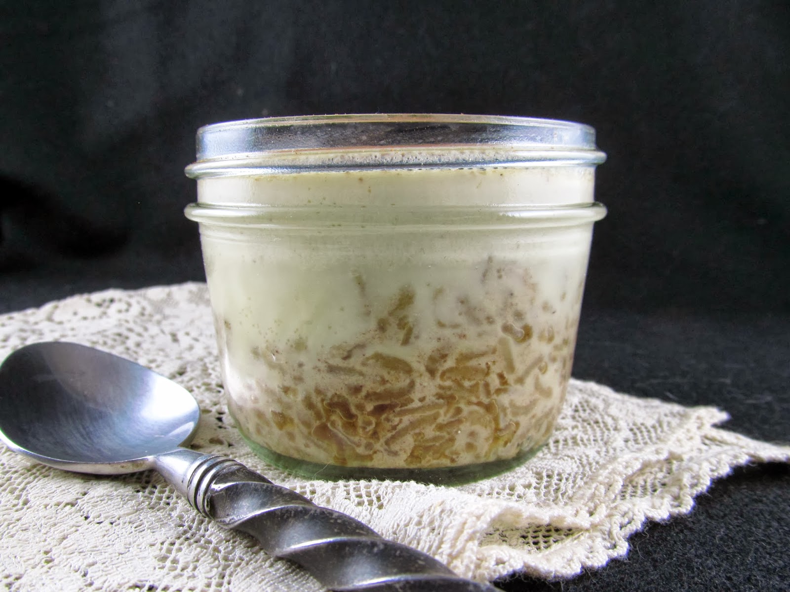 Rise and Shine Crockpot Rice Puddings in a Jar