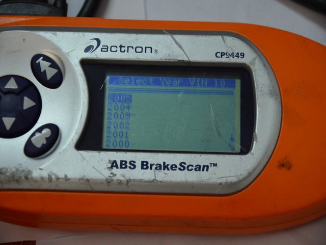 ebay id :fluke.l store blog: Actron CP9449 BrakeScan Anti Lock Brake