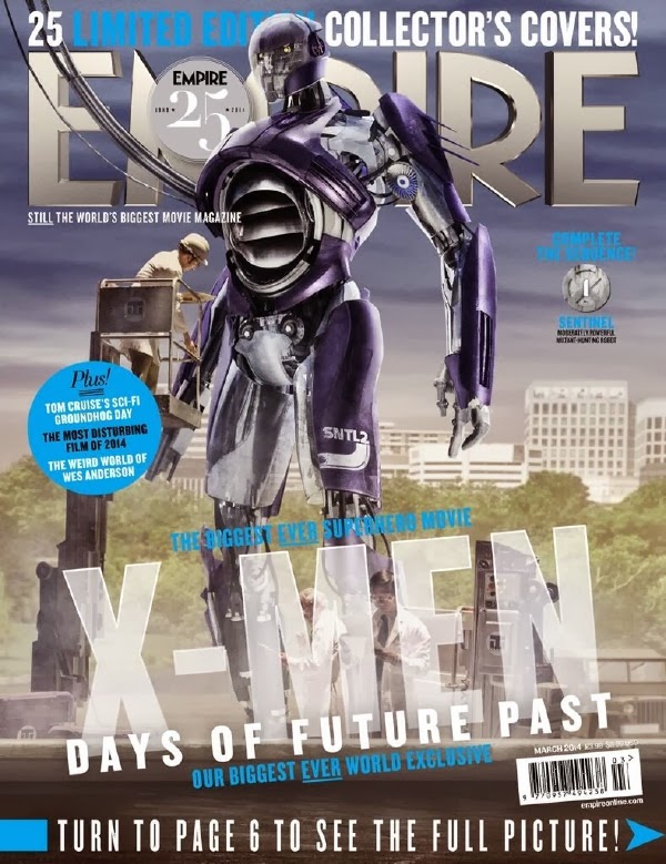 Empire covers X-Men: Days of Future Past: Centinela