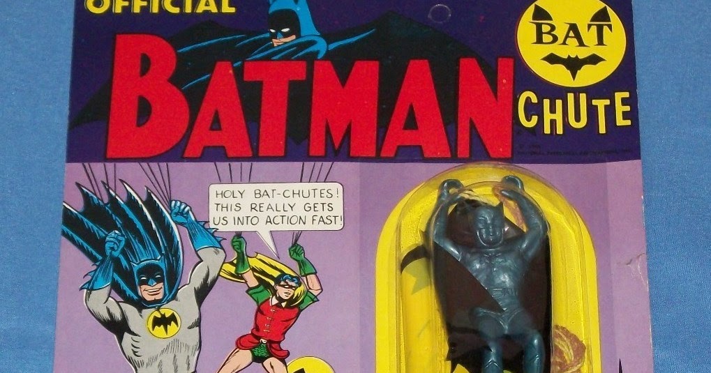 The Bat Channel! Vintage Batman parachute toy