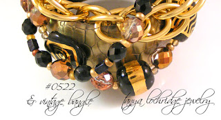 Kazuri Bead Black and Gold Collection