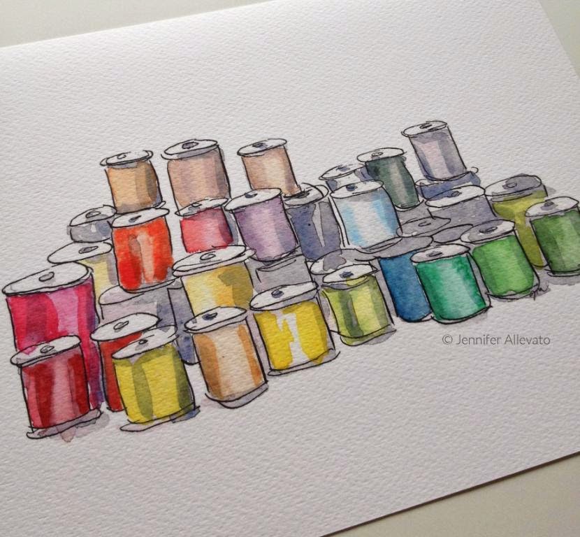 Jennifer Allevato artist Announcing.... archival art prints!