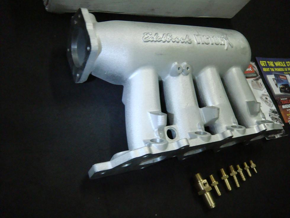 HYBRID POWER edelbrock victor x intake manifold honda civic b16 rm650/set