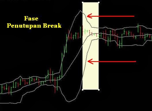 Strategi penyimpangan pita bollinger