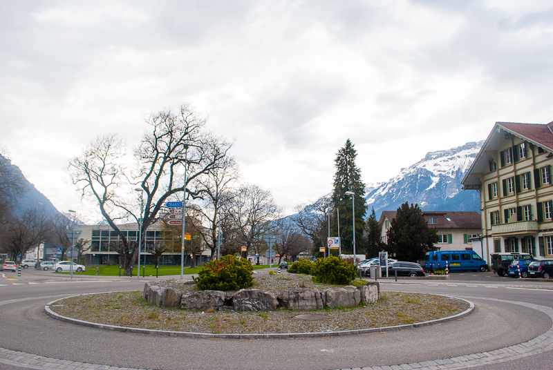 mountains at the background in interlaken mountains in the background everywhere in interlaken