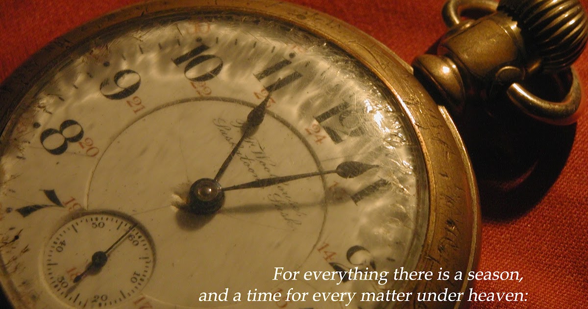 Just Makin' It Devotion You Can't Turn Back the Clocks for a Reason