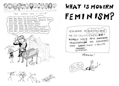 a focus on contemporary feminist theory The third wave of feminism began in the mid-90's and was informed by post-colonial and post-modern thinking in this phase many constructs were destabilized, including the notions of universal womanhood, body, gender, sexuality and heteronormativity. a focus on contemporary feminist theory The third wave of feminism began in the mid-90's and was informed by post-colonial and post-modern thinking in this phase many constructs were destabilized, including the notions of universal womanhood, body, gender, sexuality and heteronormativity.