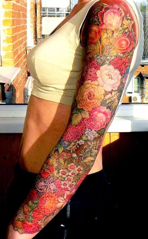 Beautiful Flower Tattoos Beautiful Flower Tattoos
