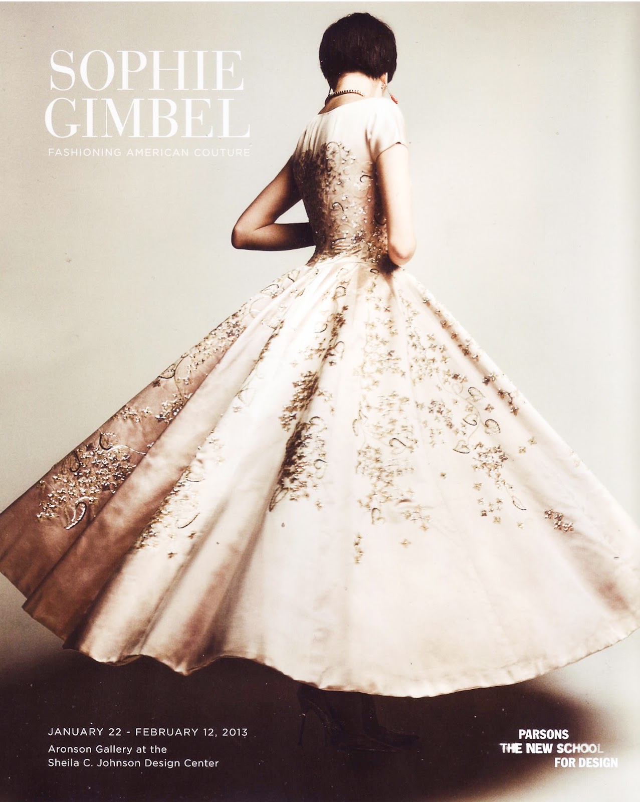 Un petit bijou: sophie gimbel fashioning american couture