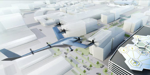Uber signs contract with Nasa to develop flying taxi software