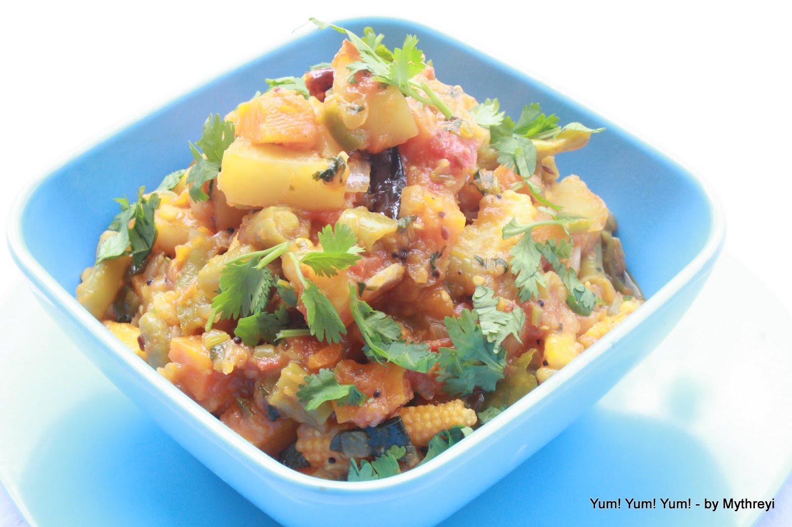 Yum! Yum! Yum! Everyday Mixed Veg Curry