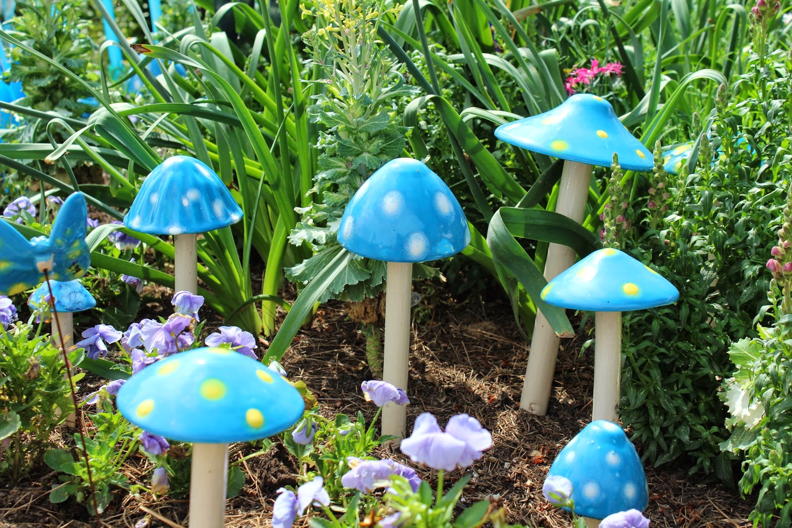 Sharing Nature's Garden Whimiscal garden art makes Arbor Gate Nursery