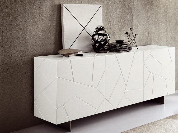 white sideboard will express your personality