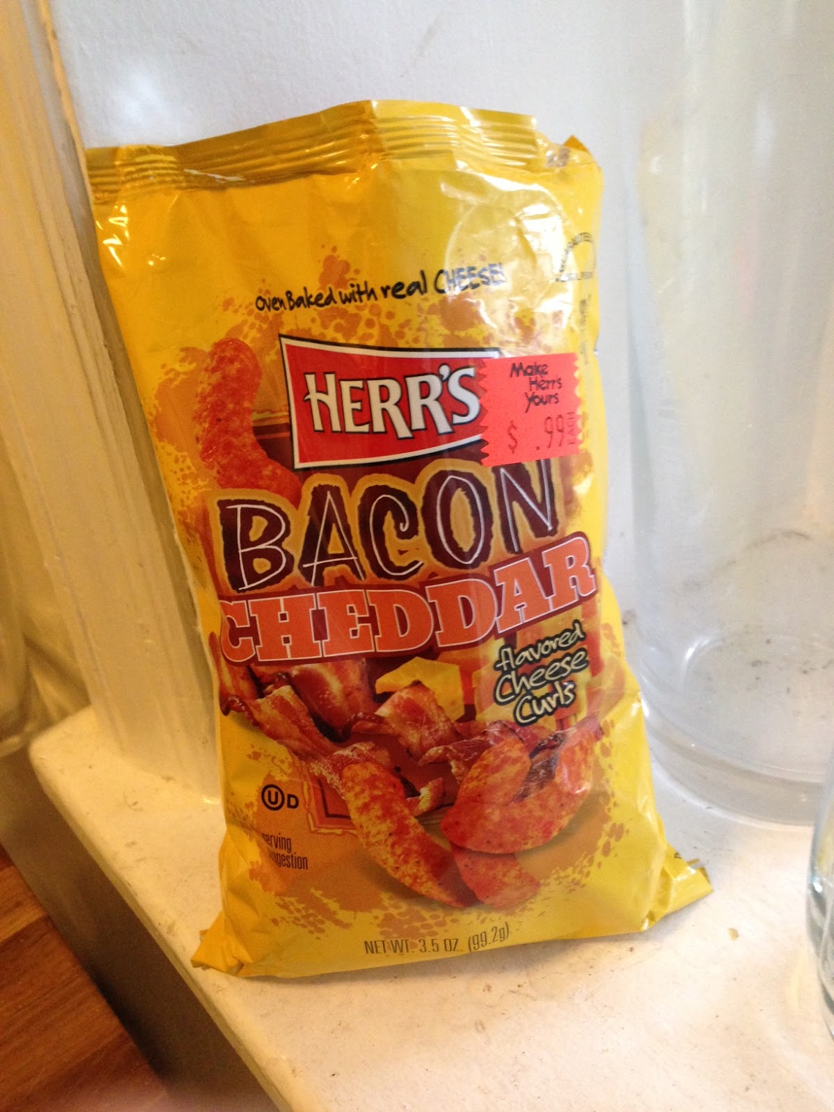 novelty chips herr's cheese curls 2/5 and 3/5