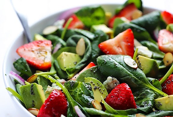 salad bayam salad bayam
