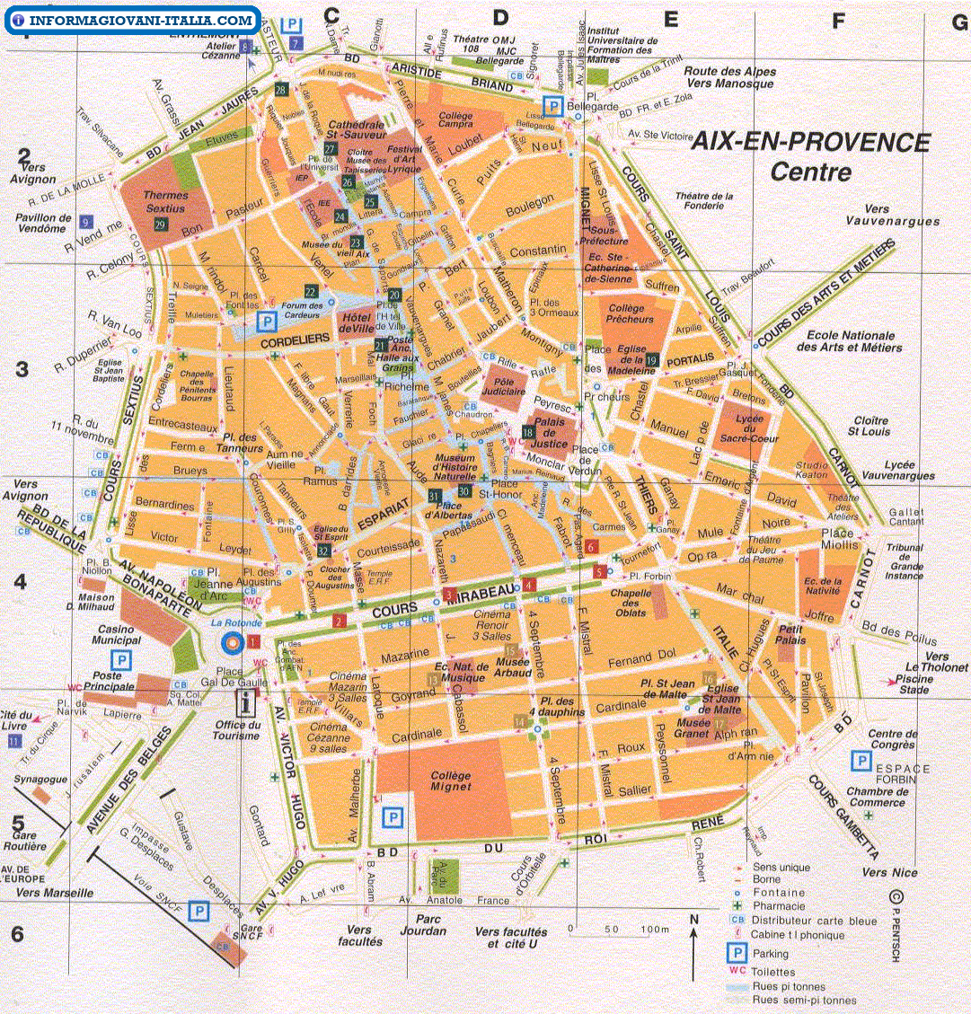 Plano de AixenProvence.