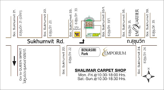 Our Showroom's Map