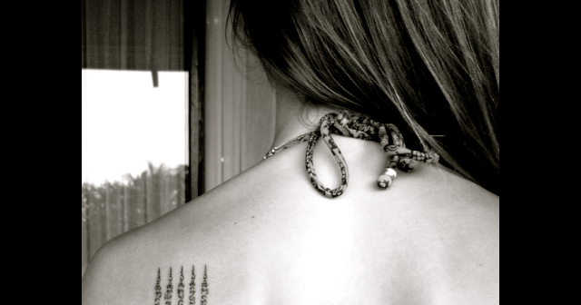 Dark Mornings Hah Taew Mein erstes Tattoo