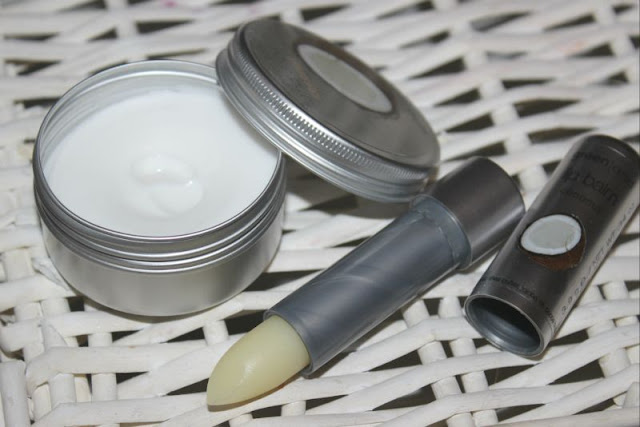 Greenland Lip Balm and Hand Cream Kit in Coconut 