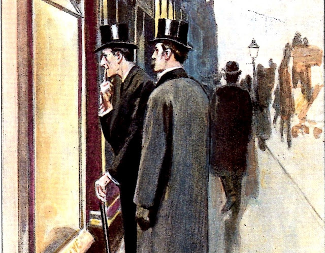 Even Sherlock Holmes liked browsing in shop windows.