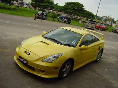 Yellow color Celica