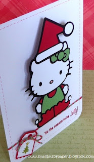Cute Little Christmas Card | Small Bits of Paper