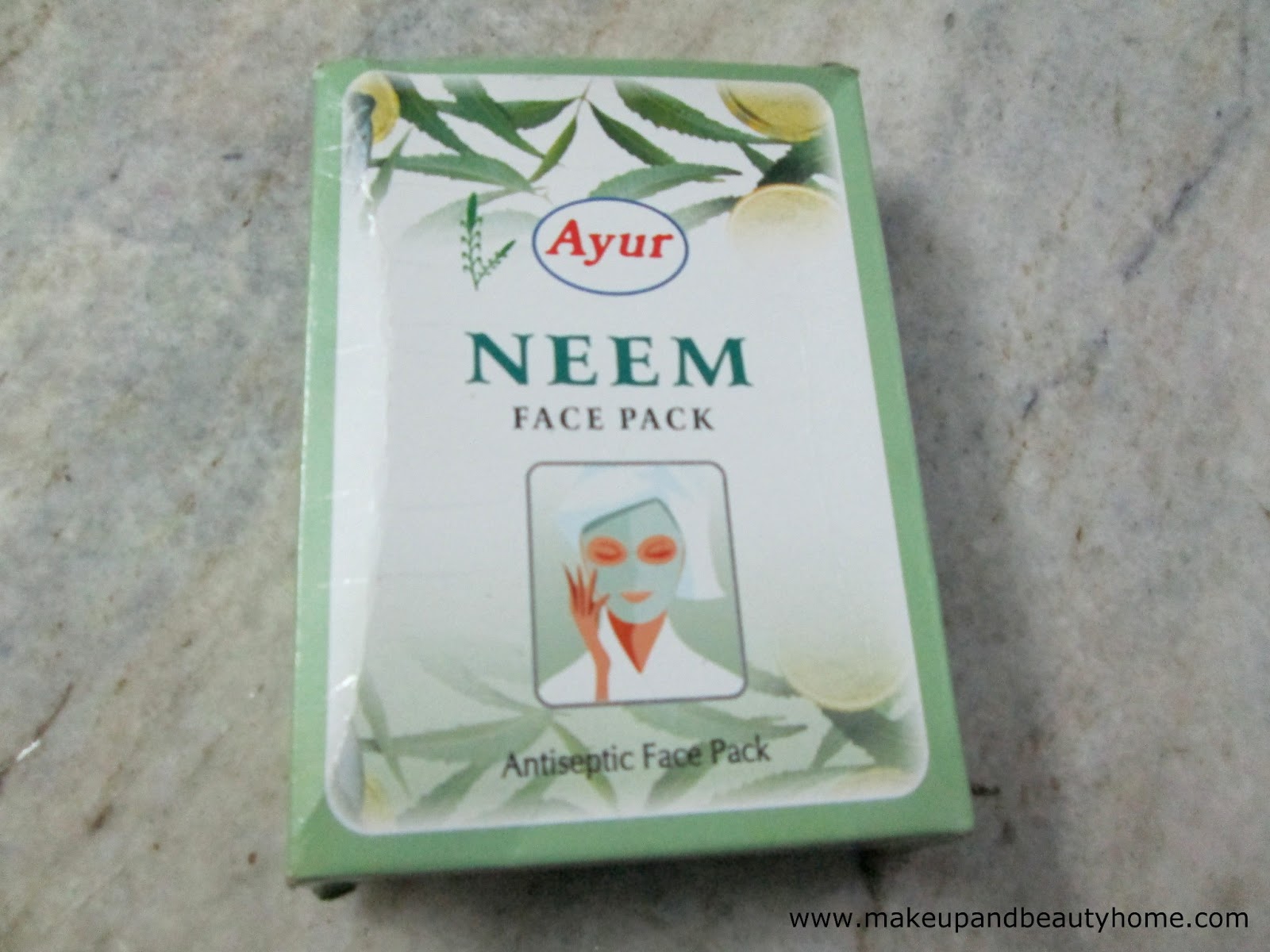 Ayur Neem Face Pack Review and Photos