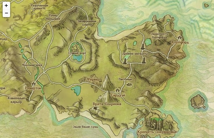 Список всех квестов/заданий на Полуострове Солрид ArcheAge.