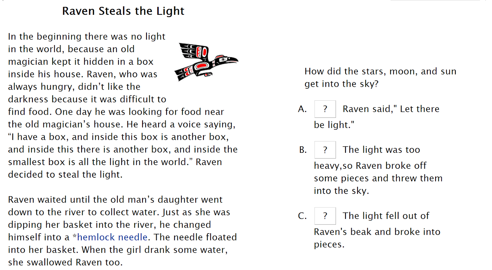 Worksheet Short Story With Comprehension Questions short story and comprehension questions scalien philippines basic education reading online tools