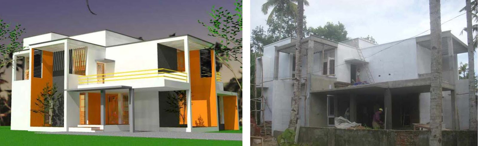 Houseinkerala Org Pergola In Kerala House Design