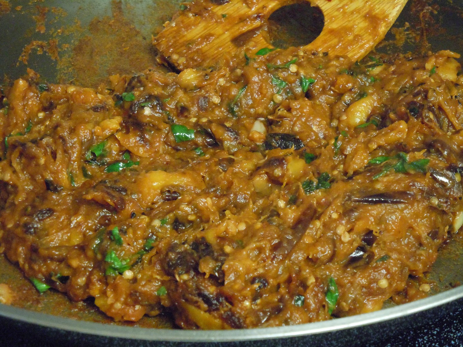 Let's Cook and Be Friends Eggplant Nectarine Jam