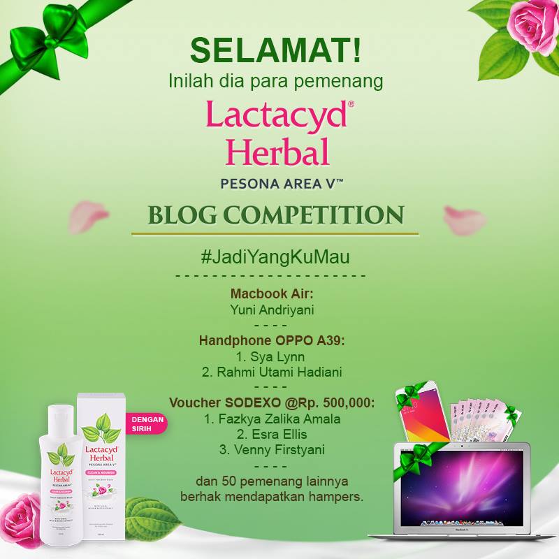 Lactacyd Herbal Blogging Competition