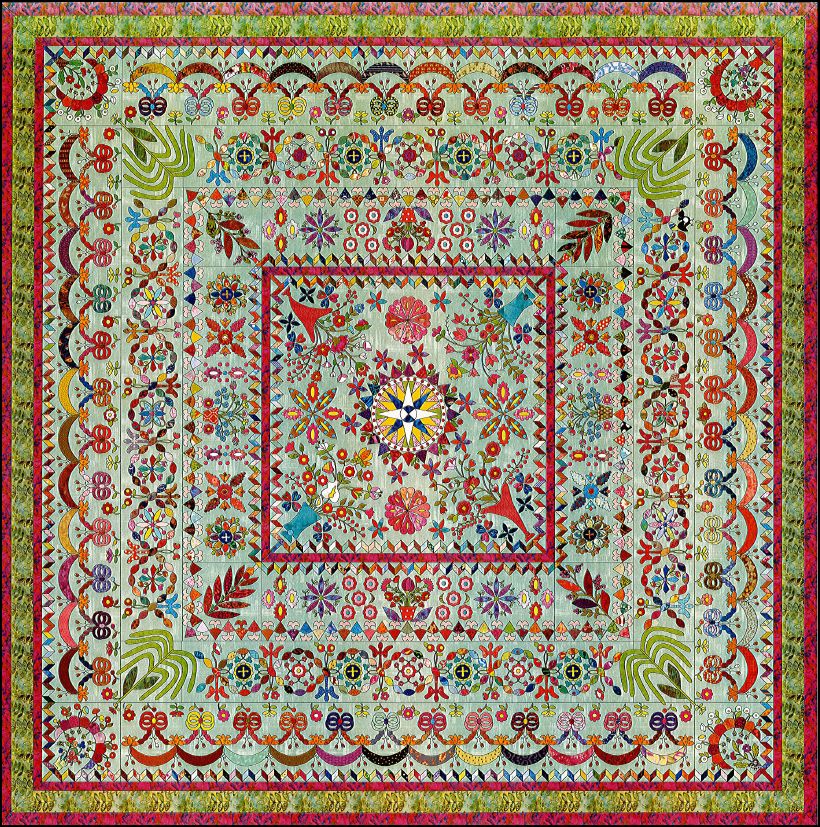 Esther's Quilt Blog Love Entwined 4 Colour Ways