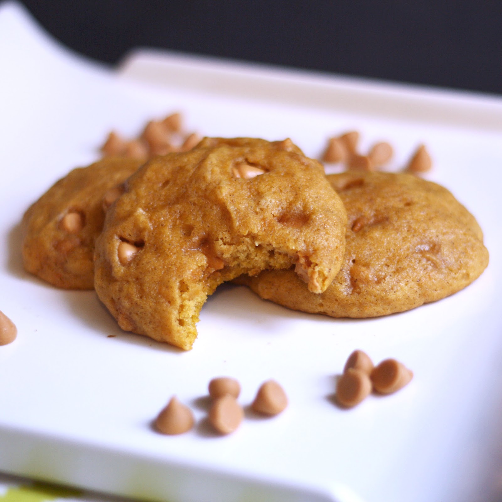 Chocolate Therapy Pumpkin Butterscotch Cookies