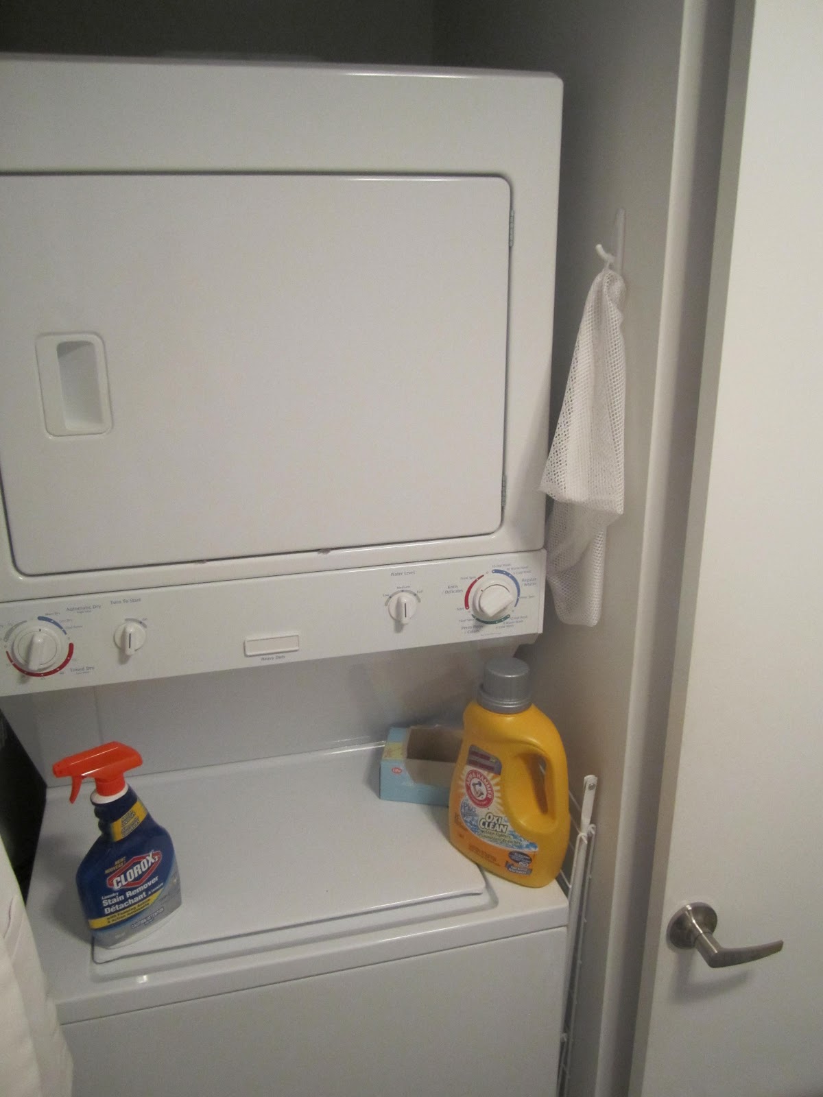 Waffling Organizing a Laundry Closet