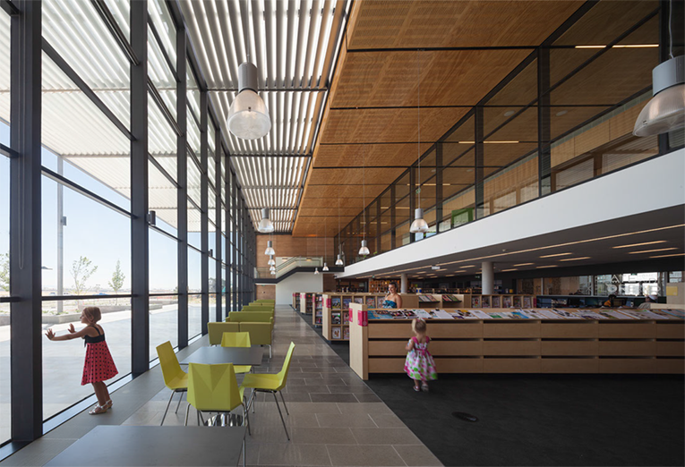 Craigieburn Library by Francis Jones Morehen Thorp architects, Australia