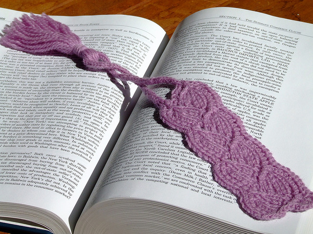 The Knitting Needle and the Damage Done: Make Your Mark