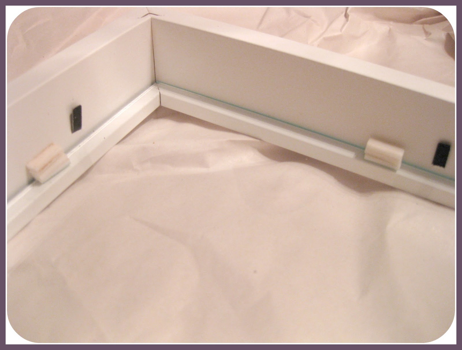 {twenty}something Make An Ikea Ribba Frame A Shadow Box